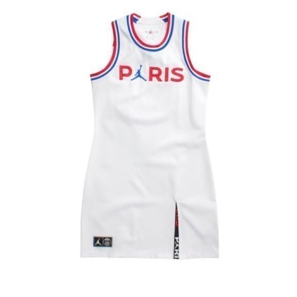 Nike WMNS PARIS SAINT-GERMAIN WOMEN'S DRESS Size Extra Small NWT Red White Blue - Picture 1 of 16